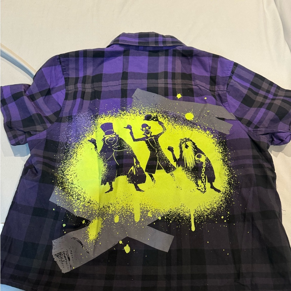NWT Haunted mansion button down - Picture 2 of 9